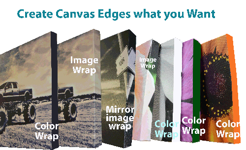 Canvas Wrap Edges