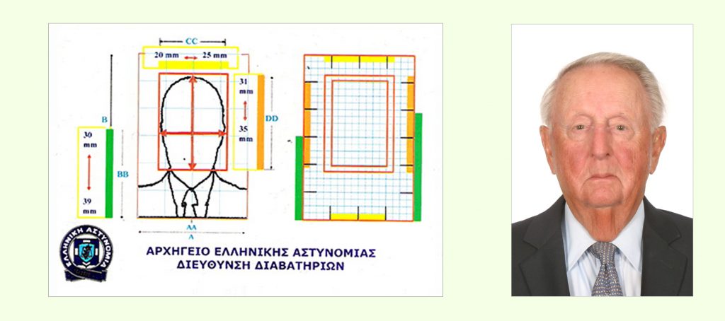 Greek Passport Photo