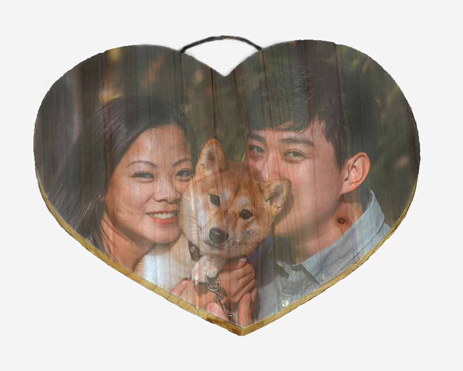 Heart Wood Print
