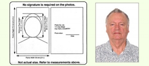 Canadian Passport Citizen Resident Photo